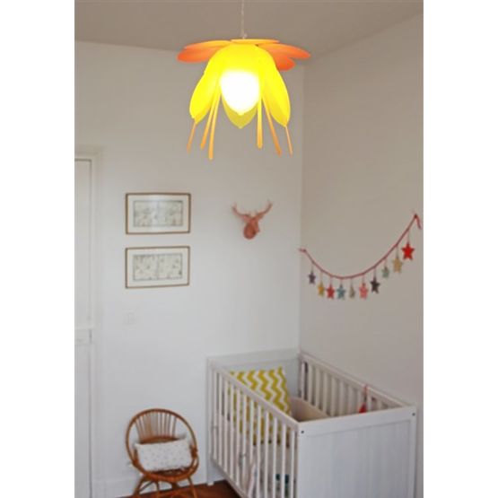Dětská lampa květ - různé barvy
