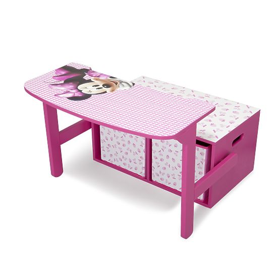 Dětská lavice s úložným prostorem Myška Minnie
