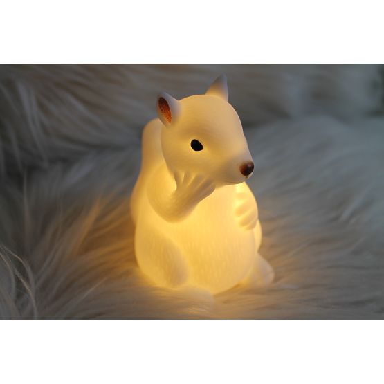 Dětská LED lampička Veverka