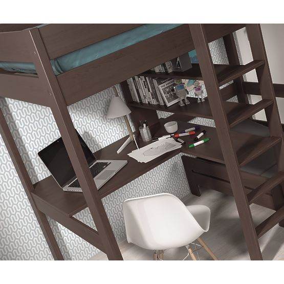 Dětská multifunkční postel Pino šedá