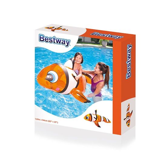 Dětská nafukovací ryba do vody Bestway Oranžová