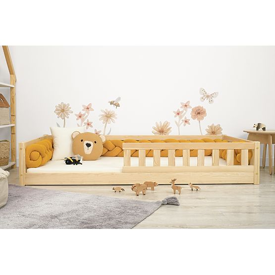 Dětská nízká postel Montessori Meadow - přírodní