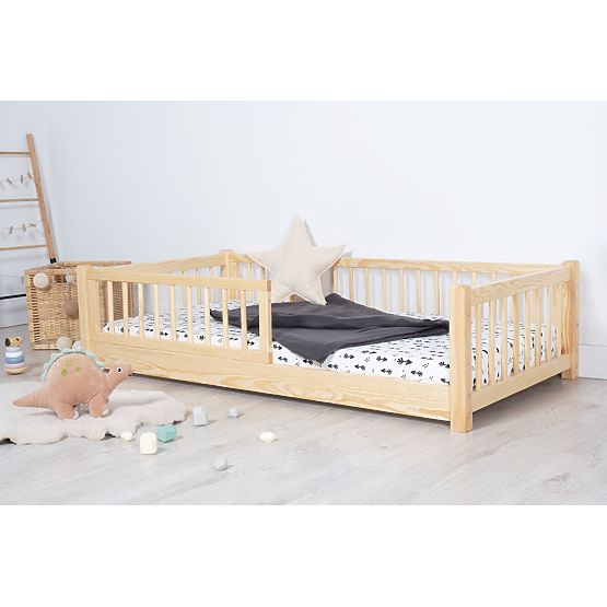 Dětská nízká postel Montessori Ourbaby - přírodní