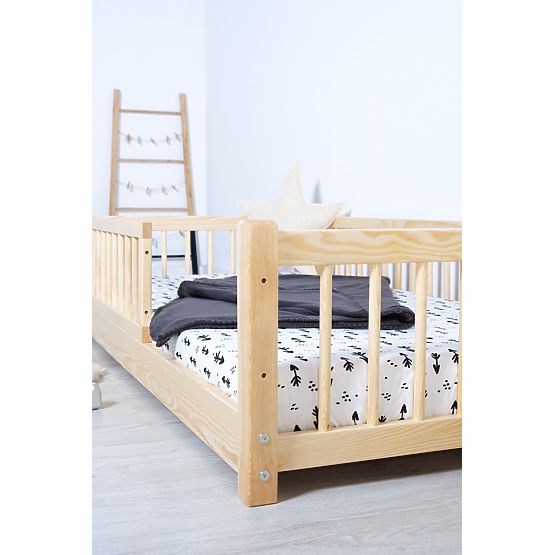 Dětská nízká postel Montessori Ourbaby - přírodní