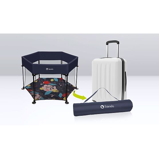 Dětská ohrádka Roel - Blue Navy