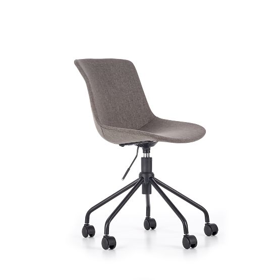 Dětská otočná židle Doblo šedá