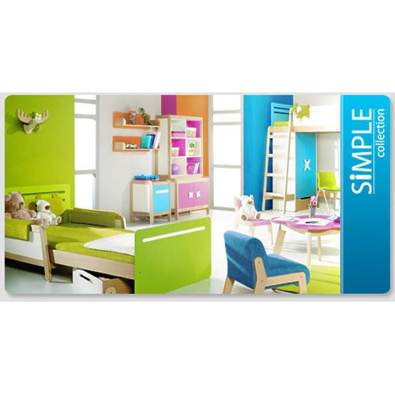 Dětská patrová postel Simple