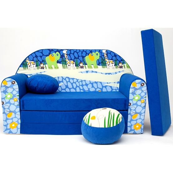 Dětská pohovka Blue Jungle 2