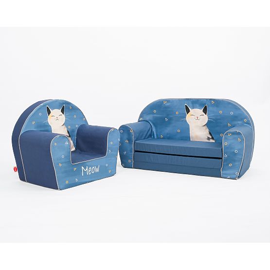 Dětská pohovka - Ospalé Koťátko