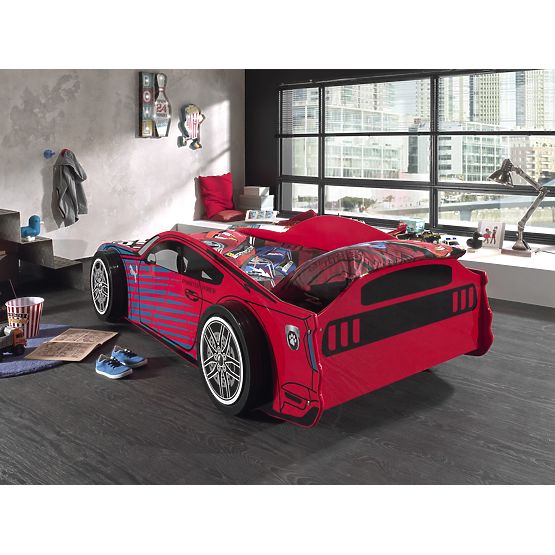 Dětská postel auto Panther - červená