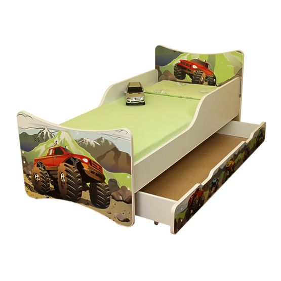 Dětská postel Auto