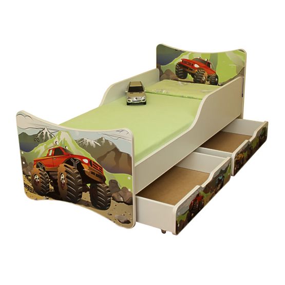 Dětská postel Auto