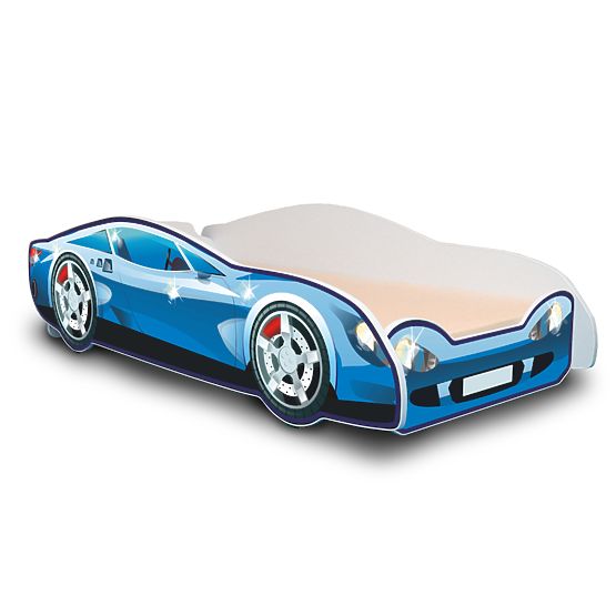 Dětská postel Auto Speedy modré