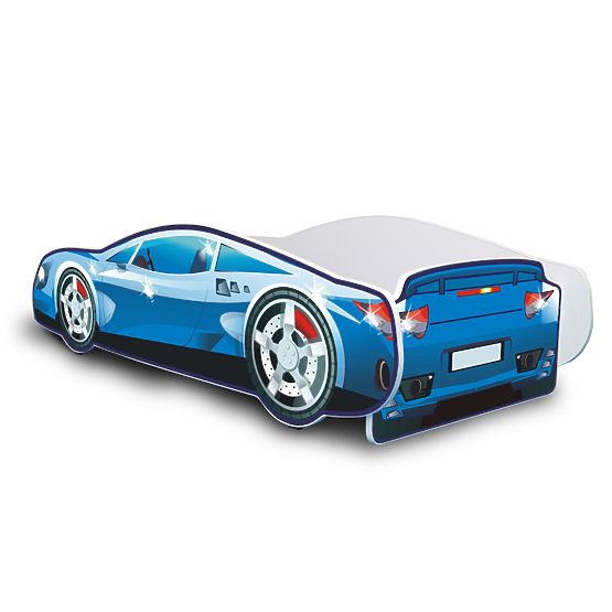 Dětská postel Auto Speedy modré