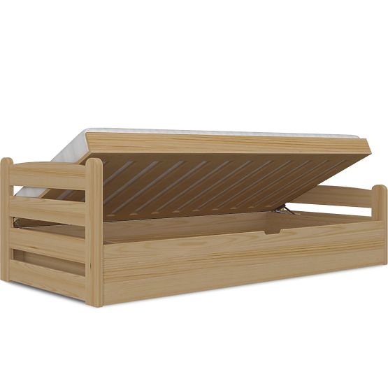 Dětská postel David - přírodní