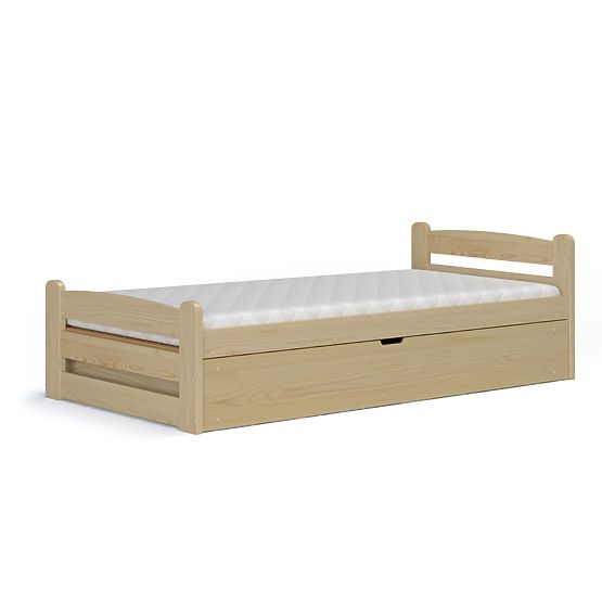 Dětská postel David - přírodní