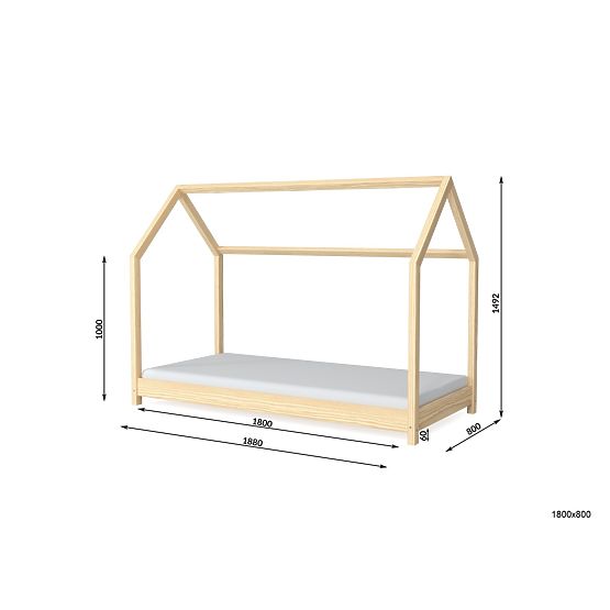 Dětská postel domeček Bella
