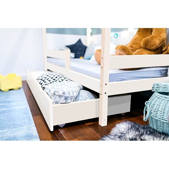 Dětská postel domeček Paul - bílá