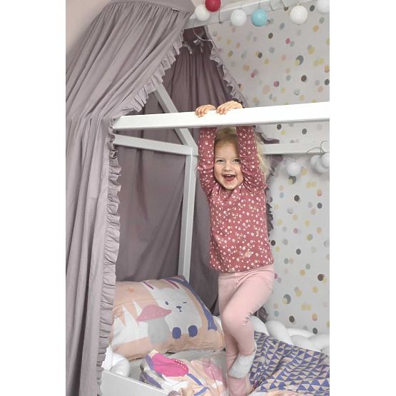 Dětská postel domeček Paul - bílá