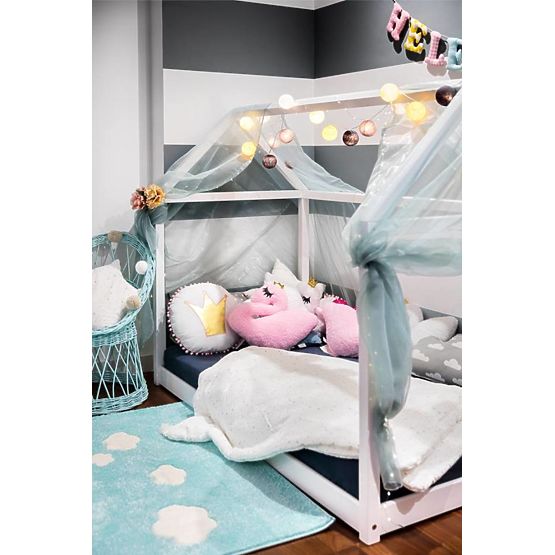 Dětská postel domeček - různé barvy