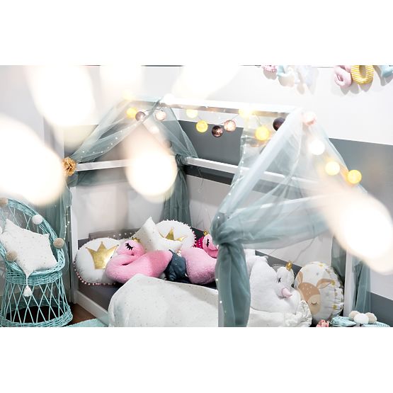 Dětská postel domeček - různé barvy