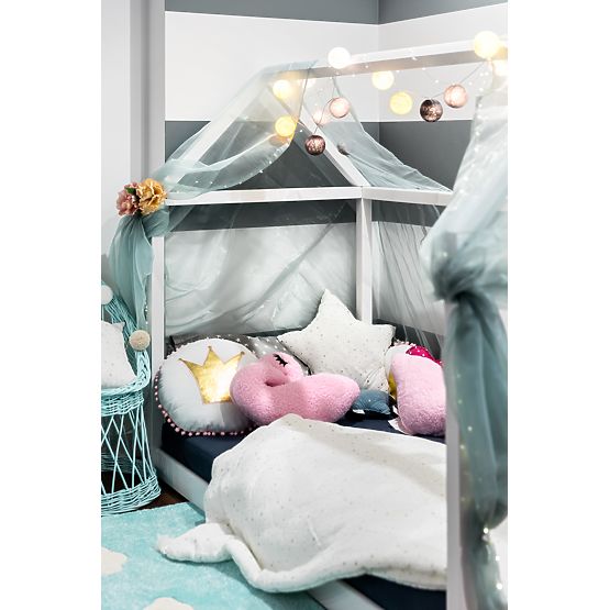 Dětská postel domeček - různé barvy