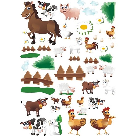 Dětská postel Farma