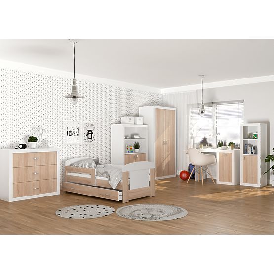 Dětská postel Filip - dub sonoma