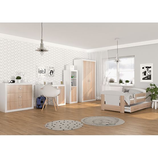 Dětská postel Filip - dub sonoma