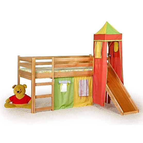 Dětská postel Flo se skluzavkou
