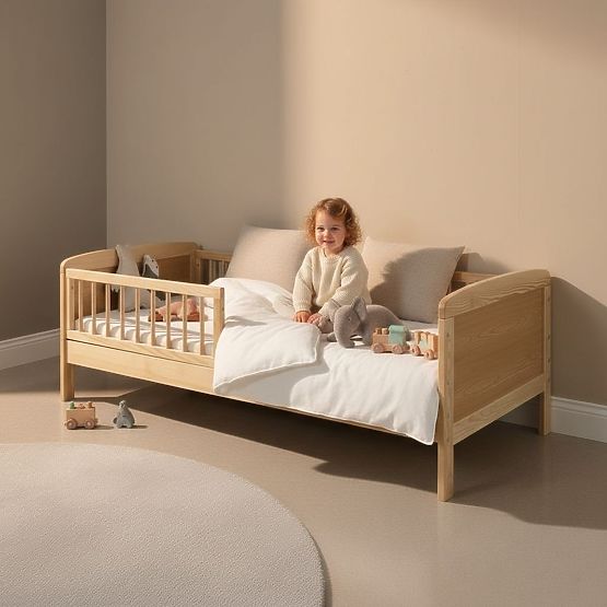 Dětská postel Junior - 160x70 cm - přírodní