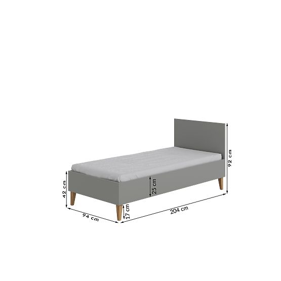 Dětská postel KUBI 200x90 cm