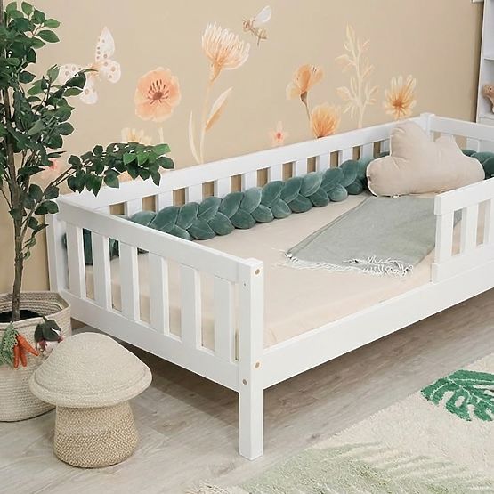 Dětská postel Montessori Ourbaby Meadow plus - bílá