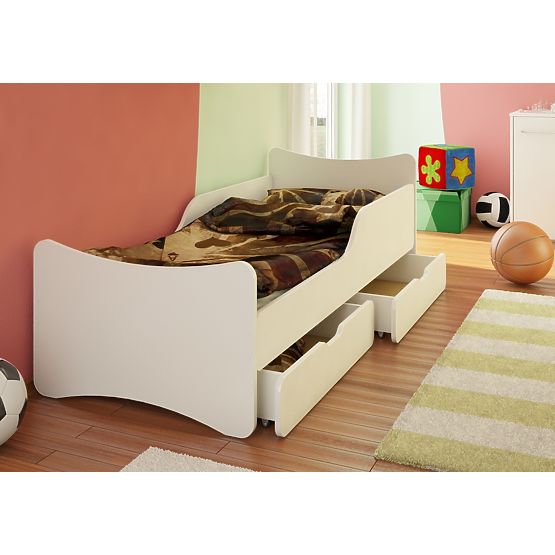 Dětská postel Paula bílá