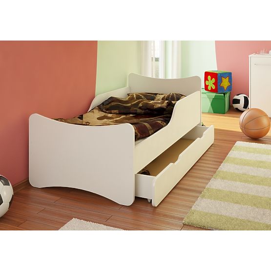 Dětská postel Paula bílá