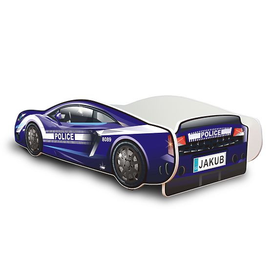 Dětská postel -  Policejní auto