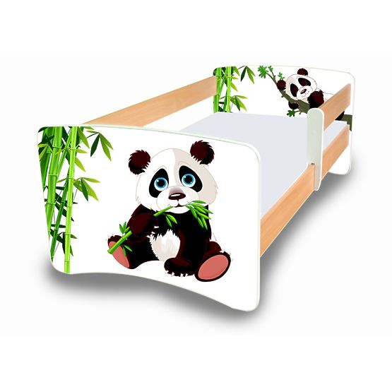 Dětská postel se zábranou Nico - panda