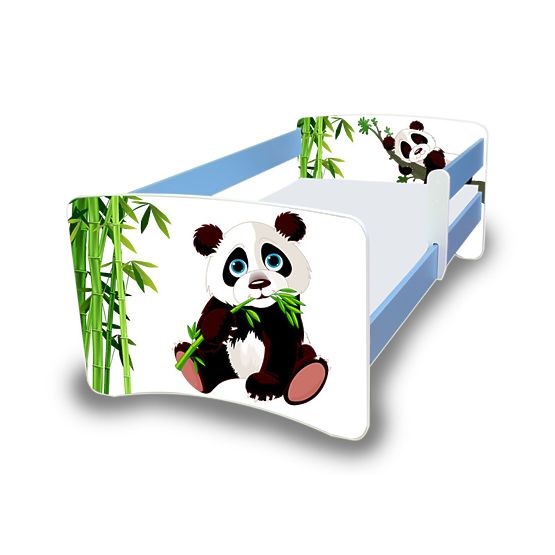 Dětská postel se zábranou Nico - panda