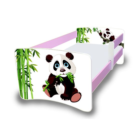 Dětská postel se zábranou Nico - panda