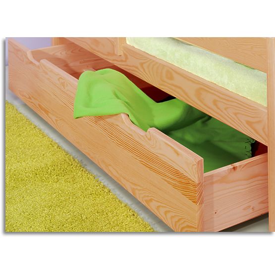 Dětská postel Paul se zábranou - olše