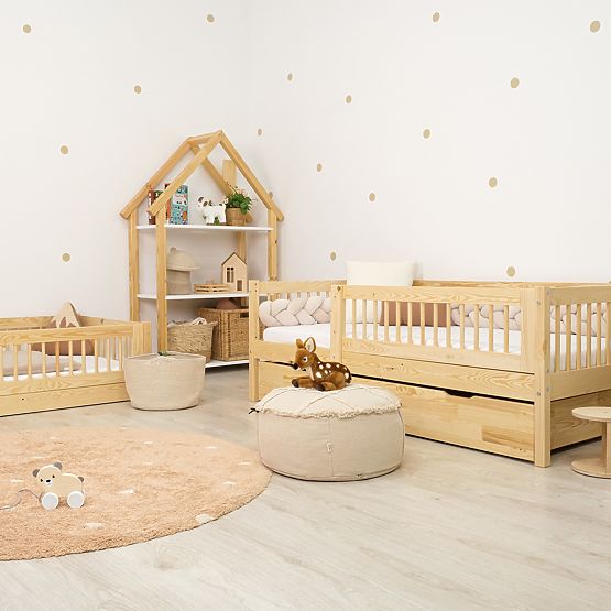 Dětská postel Teddy Plus - přírodní