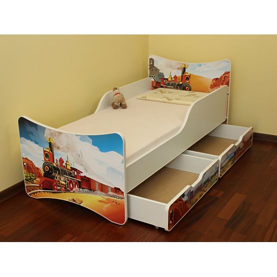 Dětska postel Vláček