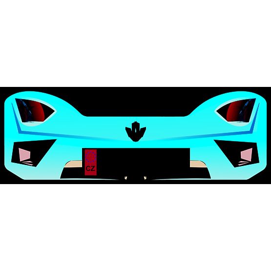 Dětská postel -  Závodní auto