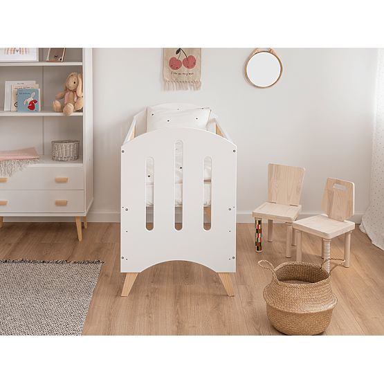 Dětská postýlka Baby Dream 120x60 cm - bílá 