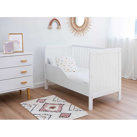 Dětská postýlka Baby Magic 120x60 cm - bílá