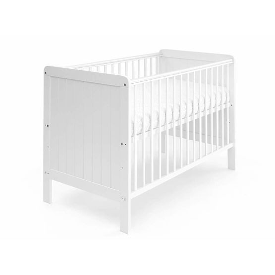 Dětská postýlka Baby Magic 120x60 cm - bílá