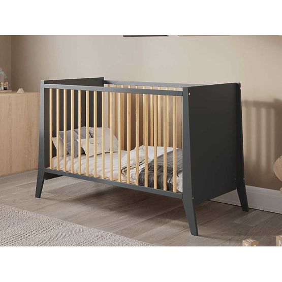 Dětská postýlka Cosmo 120x60 - antracit