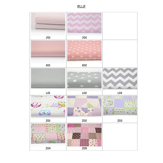 Dětská postýlka Elle 140x70cm