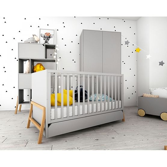 Dětská postýlka Lotti Grey