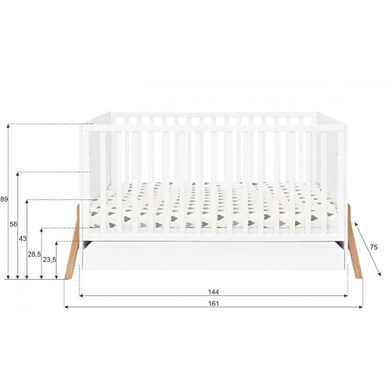 Dětská postýlka Lotti